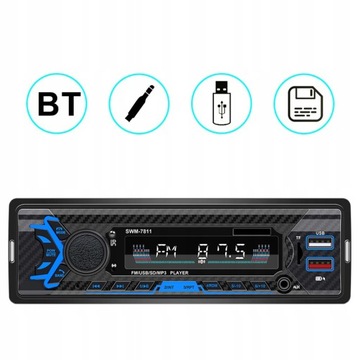 АВТОМОБИЛЬНОЕ РАДИО TY3510 USB SD AUX MP3 Bluetooth