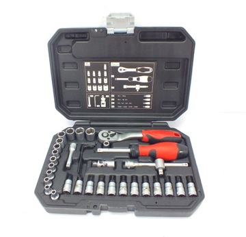 Набор инструментов и торцевых ключей, 36 шт. Parkside 36 шт.