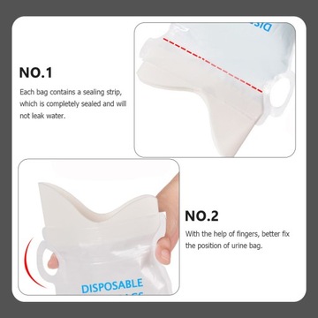 TORBY NA MOCZ AWARYJNE TORBY PODRÓŻNE JEDNORAZOWE