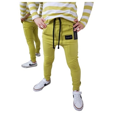 Spodnie Despacito basic lime 110