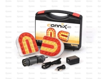 LAMPY BEZPRZEWODOWE TYLNE NA MAGNES LED CONNIX 12V