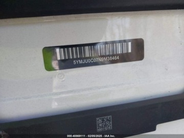 BMW X5 G05 M SUV 4.4 M 600KM 2022 BMW X5 2022 BMW X5 M Sports Activity Vehicle 4.4 Benzyna 600KM, zdjęcie 16