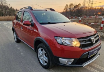 Dacia Sandero II Hatchback 5d TCe  90KM 2014 Dacia Sandero Stepway 90KM 1wlasciciel Alu Czujniki Parkowania Zarejestro, zdjęcie 11