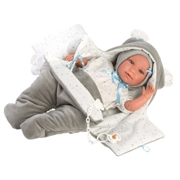 LLorens Lalka MIMO 42cm BOBAS w kombinezonie 74059