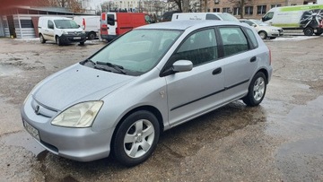 Honda Civic VII Hatchback 1.4 16V 90KM 2003 HONDA CIVIC VII Hatchback 1.4 iS 90 KM, GAZ,super stan,bezwypadkowy,zadbany, zdjęcie 2