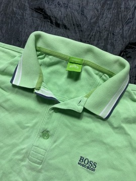 Hugo Boss GREEN HB ZIELONE ORYGINALNE POLO / S/M