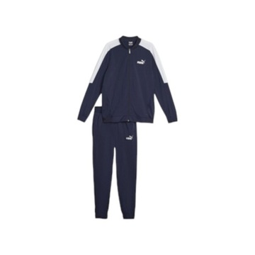 PUMA MĘSKI DRES KOMPLETNY DRES BASEBALL TRICOT SUIT GRANATOWY r.M