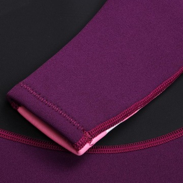 Пляжный купальник из неопрена и нейлона Full Black Pink S