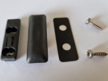 Ручка прицепа оконного замка со штифтом со штифтом из полипластика, 1 комплект