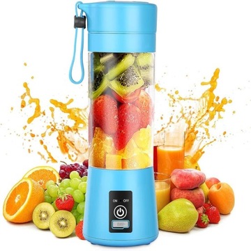 Blender ręczny BEDEE juicer cup 20 W niebieski