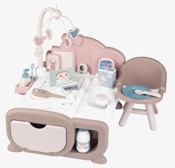 Smoby Elektroniczny Kącik Opiekunki Baby Nurse