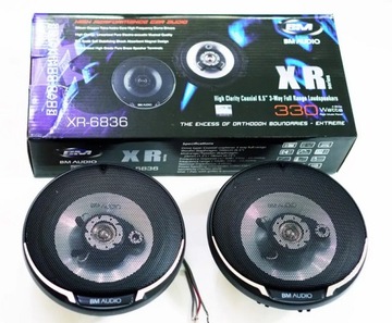 BOSCHMANN XR-6836 ДИНАМИКИ 16 см, 330 Вт, 3-ПОЛОСНЫЕ