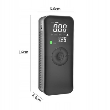 Беспроводной электрический компрессорный насос с функцией Powerbank