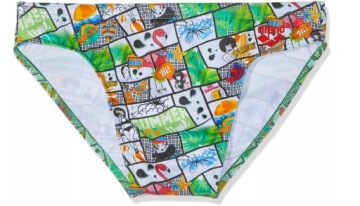 H776 ARENA SUMMER COMICS BRIEF 5,5cm SLIPY KĄPIELÓWKI MĘSKIE D6 UK36