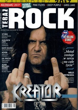 Teraz Rock nr 1/2017 Kreator + kalendarz 2017