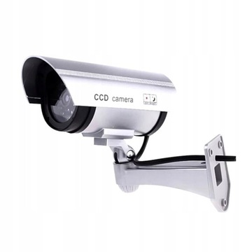 KAMERA ATRAPA IR LED KAMERY ZEWNĘTRZNA Z DIODĄ
