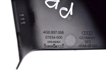 AUDI A6 4G 3.0 TDI 2016 RHD PŘEDNÍ PRAVÉ ZRCÁTKO BOČNÍ LIŠTA