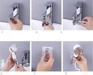 Адаптер для смесителя для душа с изливом