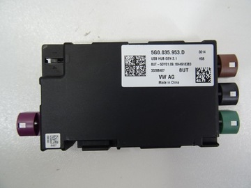 МОДУЛЬ VW T-ROC КРЕПЛЕНИЕ USB-КОНТРОЛЛЕРА 5G0035953D 5QA035643