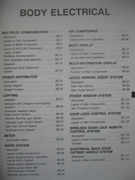 Lexus RX 330 инструкция по ремонту характеристики Lexus RX300 технические данные