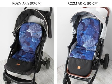 Вставка для коляски Miłek S 80 с водонепроницаемой подставкой для ног