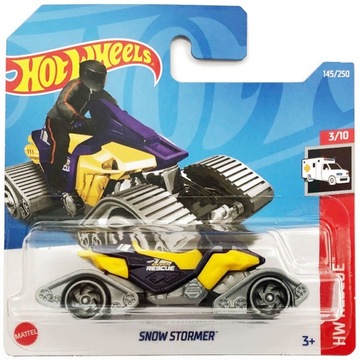 HOT WHEELS SNOW STORMER SKUTER ŚNIEŻNY RESCUE 2022