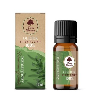 Olejek Eteryczny Rozmarynowy 100% 10ml DARY NATURY