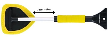 ВОДЯНОЙ СКРЕБОК 2в1 + СКРЕБОК ДЛЯ ВЕТРОВОГО СТЕКЛА DUNLOP