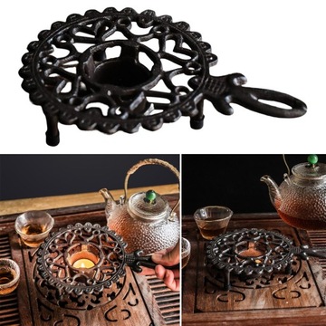 Подогреватель для чайника Подогреватель для посуды из прочного литья.