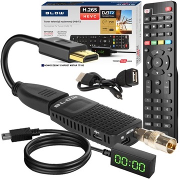HD DVB-T2 HDMI H.265 HEVC декодер цифрового ТВ-тюнер