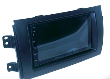 2din рамка магнитолы Suzuki SX4 Fiat Sedici 2006г.