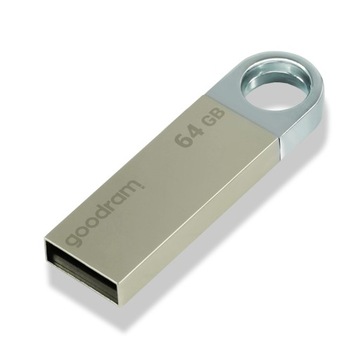 Pendrive GOODRAM 64GB UUN2 USB 2.0 srebrny