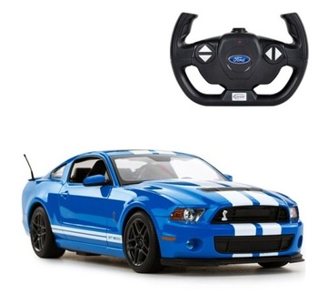 SAMOCHÓD ZDALNIE STEROWANY FORD MUSTANG SHELBY LED AUTO RC RASTAR NA PILOT