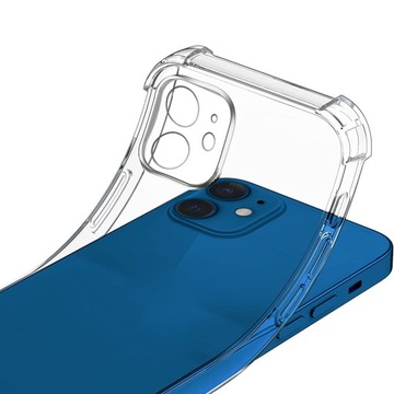ETUI do Apple iPhone 12 ANTI SHOCK WYSPA +SZKŁO 9H
