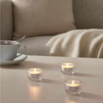 Подсвечник для чайной свечи ФИНСМАК Ikea Small Candle PRL
