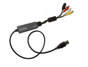 Grabber AV konwerter ADAPTER cinch PRZECHWYTYWANIE obrazu VHS audio-video