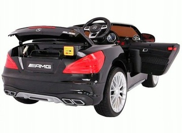 Автомобиль на аккумуляторе MERCEDES SL65 AMG USB, КОЖА, ЭВА