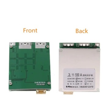 Плата защиты аккумулятора BMS 12 В 100 А с функцией балансировки 1 шт.