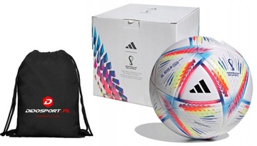 ADIDAS RIHLA PIŁKA NOŻNA KATAR 2022 BOX + WOREK