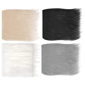 Ткани из искусственного меха Ткань из лохматого меха Объемная ткань