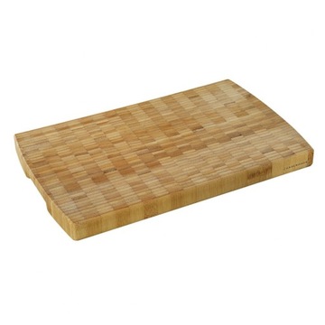Deska do siekania typu end grain, bambus, 40x25x3