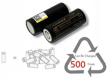 ЗАРЯДНОЕ УСТРОЙСТВО LITOKALA + 2x АККУМУЛЯТОР 26650 АККУМУЛЯТОР