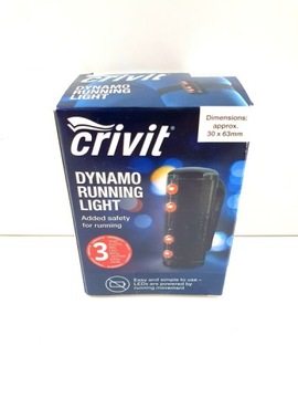 CRIVIT LAMPA DO BIEGANIA DYNAMO