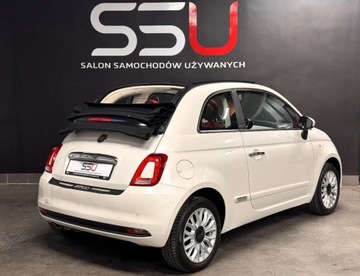 Fiat 500 II CC Seria 4 1.2 69KM 2016 Fiat 500 1.2 69KM Cabrio POP Stan Idealny SSU 1.2 Benzyna 69KM, zdjęcie 16