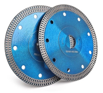 TARCZA DIAMENTOWA DO CIĘCIA GRESU PŁYTEK 125MM BETONU SPIEKU CERAMIKI 2x