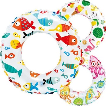 Надувной круг для плавания детский 61 см 59241 INTEX