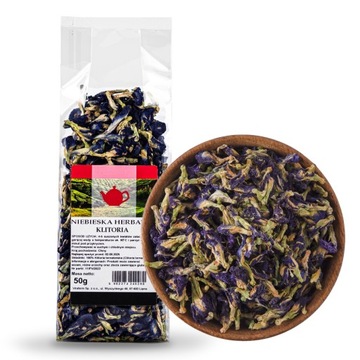 Klitoria ternateńska (herbata niebieska) 50g