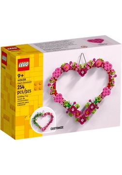 LEGO Ozdoba w kształcie serca 40638
