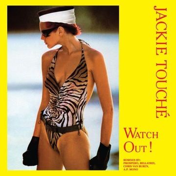 Jackie Touché – Watch Out 2023 12'' Italo Niebieska Przeźroczysta