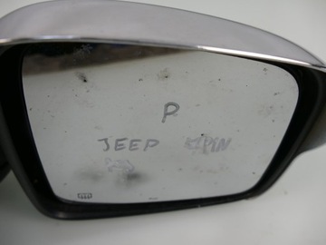 JEEP CHEROKEE KJ FACELIFT ZRCÁTKO 7 PIN PRAVÉ CHRÓM